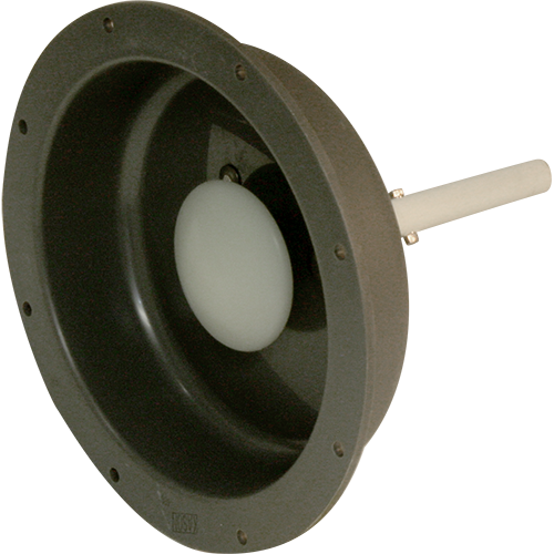 Kason 486AF, Recessed Inside Release 4" Fiberglass Rod