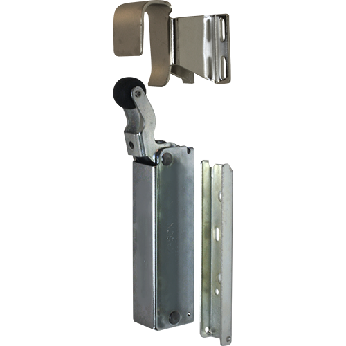 Kason 1094 Door Closer Concealed Mount w/ 1-5/8 Offset Hook, Polished Chrome