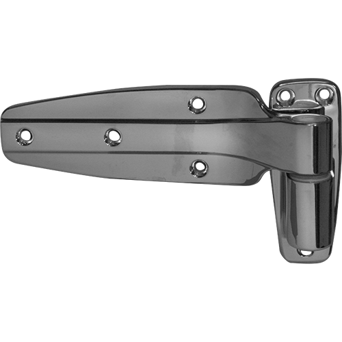 Kason 1245 Hinge, 1-1/8", Polished Chrome