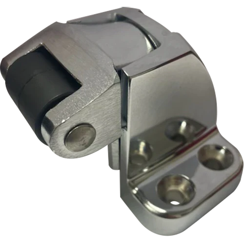 Kason K56 Strike, Flush - 1/4" Offset, Polished Chrome