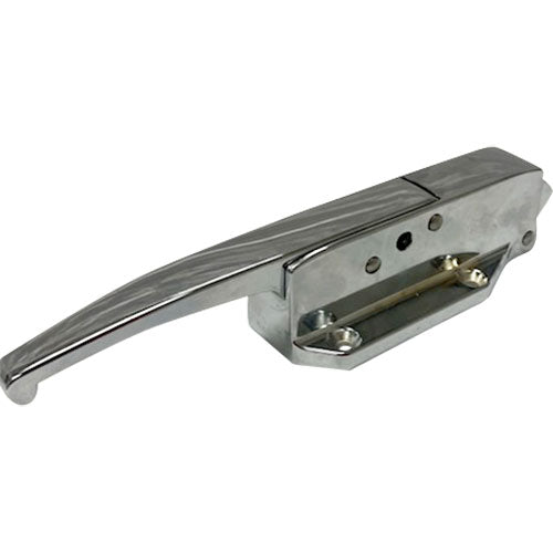 Kason 58 Latch, Non-Cylinder Locking, Light Spring, Polished Chrome