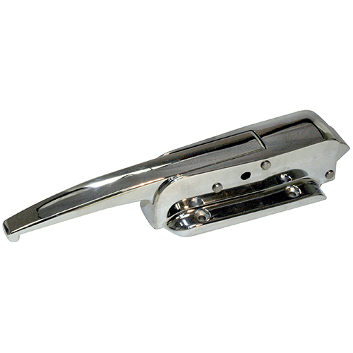Kason 78 Latch, Non-Cylinder Locking, Light Spring, Polished Chrome