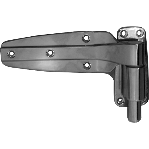 Kason 1248 Hinge, Flush, Polished Chrome